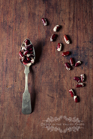 Beans with Spoon