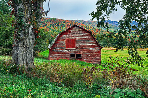 "Adirondack photography", "photo of a red barn", "Keene NY photograph", "rustic print"